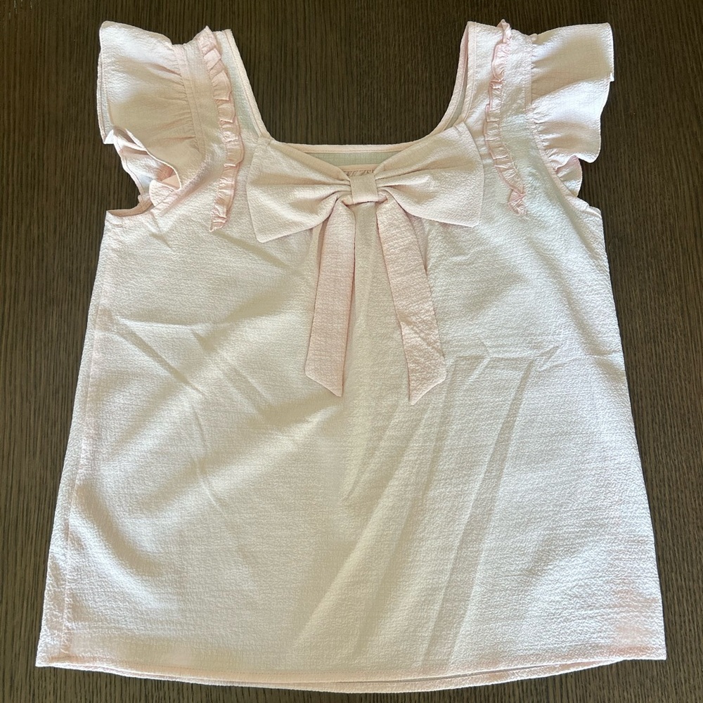 Pink Ruffled women’s Top